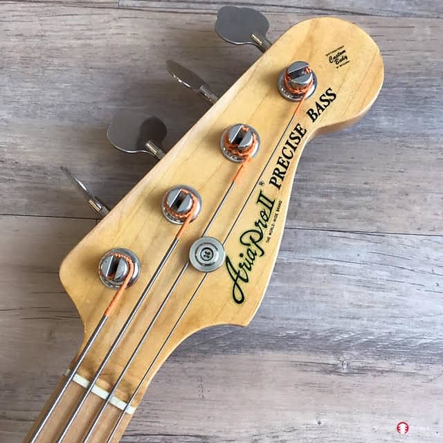 Aria pro II Precise Bass PB400 matsumoku 1977 sunburst | Reverb