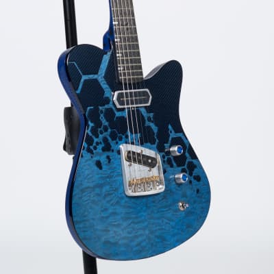 San Lorenzo T-Skin Hybrid Custom Electric Guitar With Case image 4