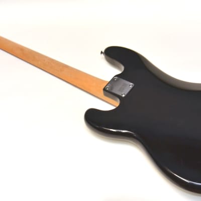 Hamer Slammer Electric Bass Guitar Black Finish - Pro Setup image 3