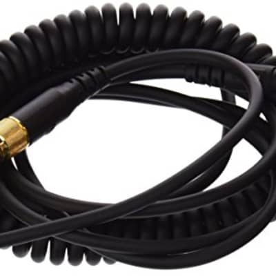 Audio-Technica HP-CC Replacement Coiled Cable for M-Series Headphones 2010s Black image 2