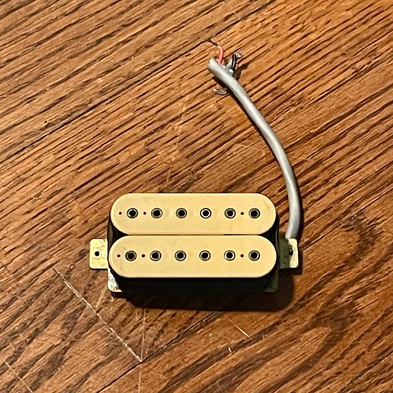 1970's Dimarzio Super Distortion Guitar Pickup Cream Square 1970's Dimarzio Super Distortion Guitar Pickup Cream Square