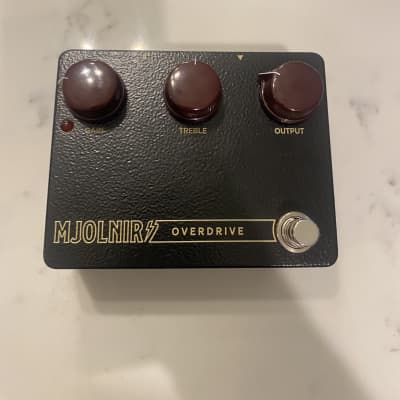 Reverb.com listing, price, conditions, and images for mythos-pedals-wildwood-edition-mjolnir-overdrive