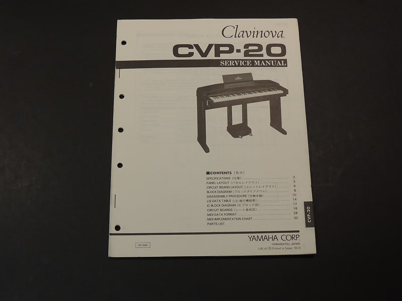 Clavinova 2024 cvp 20