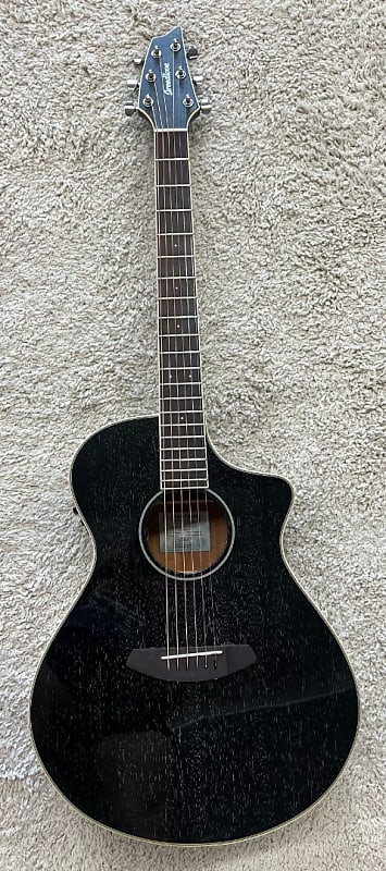 Breedlove Rainforest S Concert CE Acoustic Electric Guitar, Night Sky Finish image 1