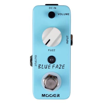 Mooer Blue Faze Vintage Blues Fuzz MICRO Guitar Effect Pedal True Bypass NEW image 2