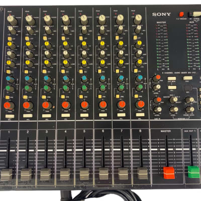 Sony MX-P21 Audio Mixer Cleaned and Ready | Reverb