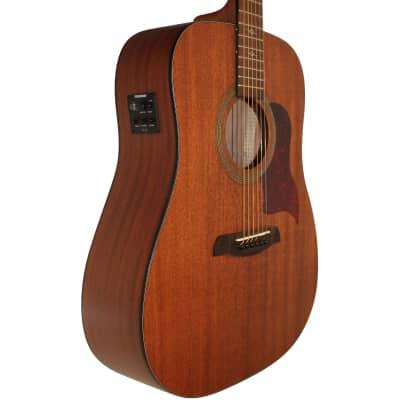 Sawtooth Mahogany Series Dreadnought Acoustic Electric Guitar with Mahogany Back and Sides image 6
