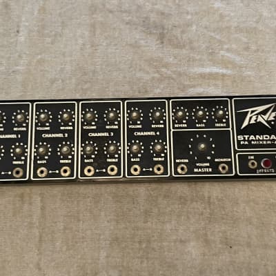 1974 Peavey Standard PA Mixer Amp Faceplate For Parts / Repair Switchcraft Jacks + CTS Pots Vintage Electronics image 3
