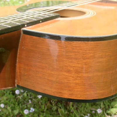 Takamine Elite F100 OOO size Guitar eary 1970s Natural | Reverb