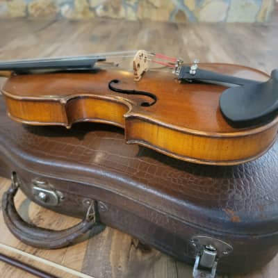 Nicolaus Amatus Fecit in Cremona 1674 1614 4/4 Violin W/Case, Bow & Old  Appraisal | Reverb