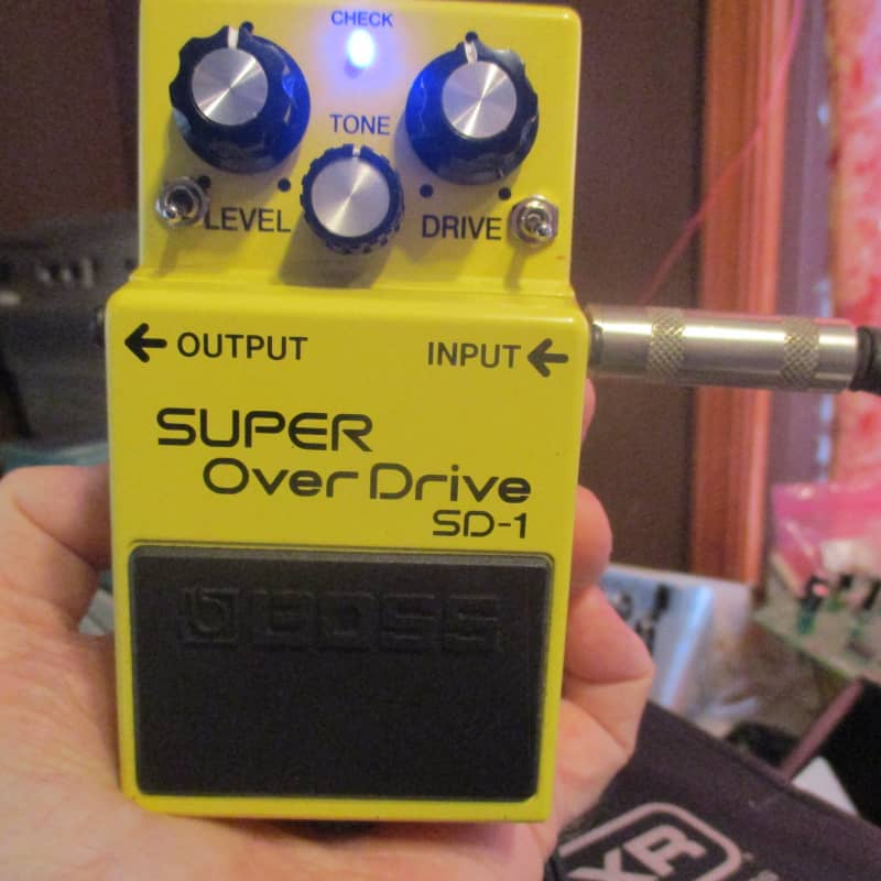 Boss SD-1 Super Overdrive 1981 - 1988 Made In Japan socketed&PSA