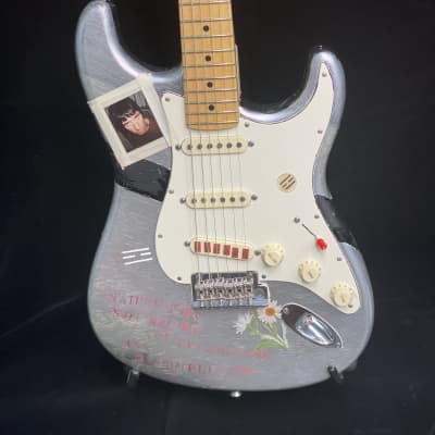 Johnny Marr hand painted Fender Stratocaster - 1 of 1 - Must | Reverb