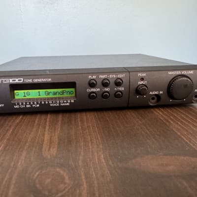 Yamaha TG100 Tone Generator 1991 - Black