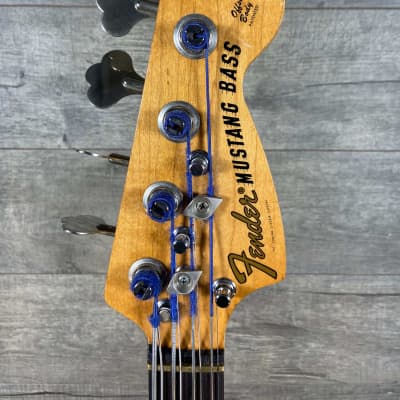 Fender Mustang 8-String Bass 1975 Black image 10