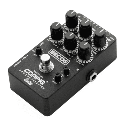 BECOS CompIQ PRO Stella Compressor Pedal for Guitar & Bass