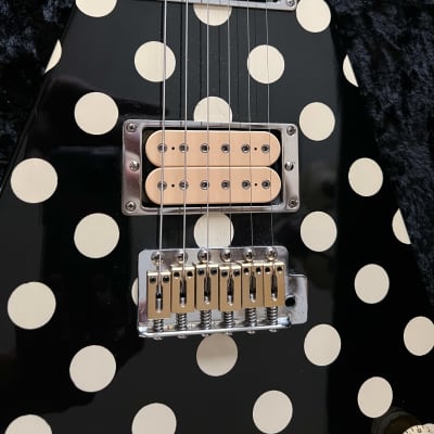 1993 Fernandes FV-105RR Randy Rhoads Flying V Polka Dot