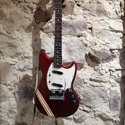 FENDER MUSTANG COMPETITION RED 1970 - 100% orig. (incl. OHSC) image 5