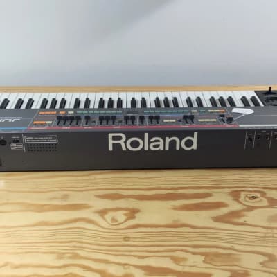 Roland Juno-106 61-Key Programmable Polyphonic Synthesizer 1984 - 1985 - Black image 5