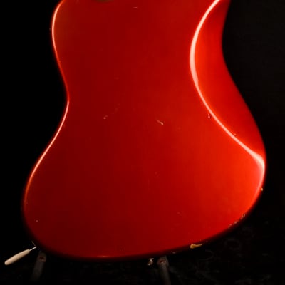Fender Jazzmaster 1967 Candy Apple Red w. matching headstock + OHSC image 6