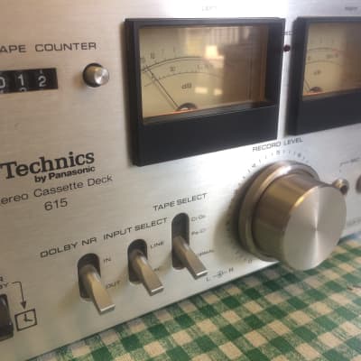 Vintage Technics by Panasonic RS-615 Stereo cassette deck image 3