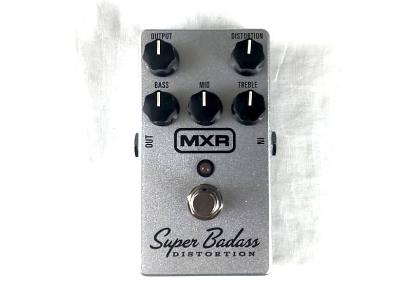 Used MXR M75 Super Badass Distortion Overdrive Guitar Effects 