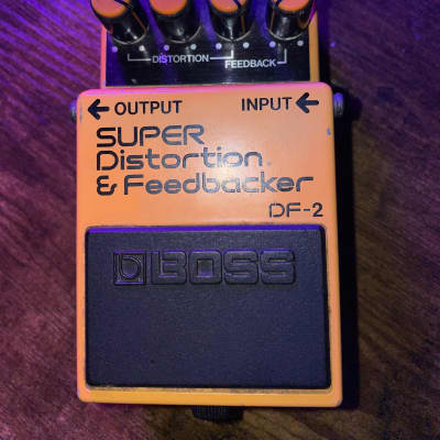 Boss DF-2 Super Distortion and Feedbacker 1984 | Reverb