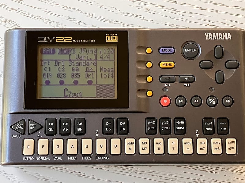 Yamaha QY20 Music Sequencer Reverb