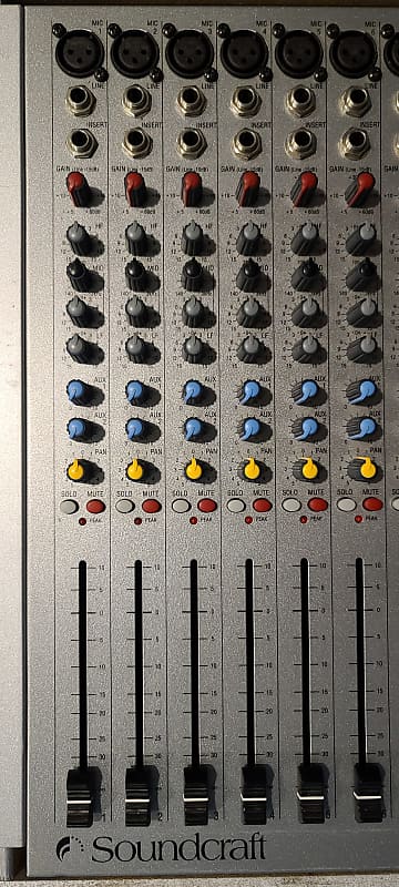 Soundcraft Spirit E8 Analog Mixer