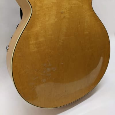 National New Yorker Model 1120 1950 Natural Archtop Guitar image 10