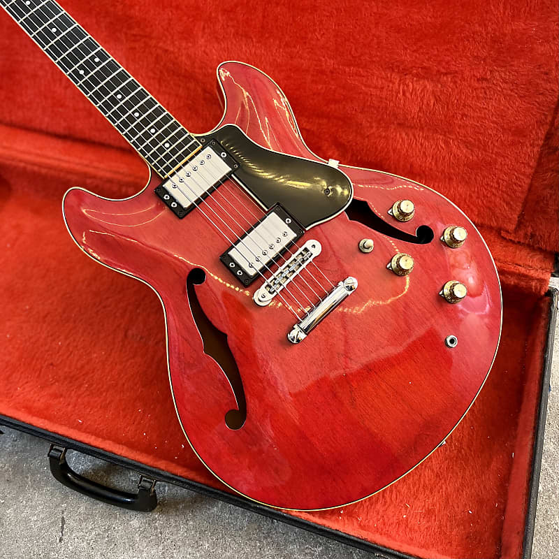 Yamaha SA-1000 Super Axe c 1978 - Cherry original vintage MIJ Japan es-335  mot