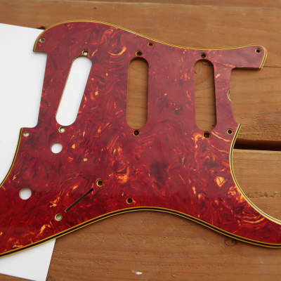 50's Fender Stratocaster 8 hole relic aged '54 thru '58 Tortoise avri USA 57 55 Strat Pickguard Eric Johnson