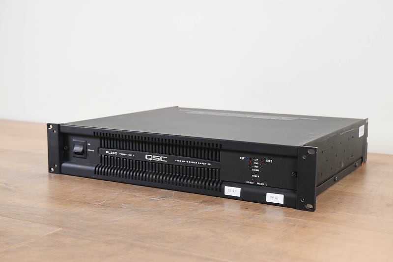 QSC PL340 Powerlight 3 Series Two-Channel Power Amplifier