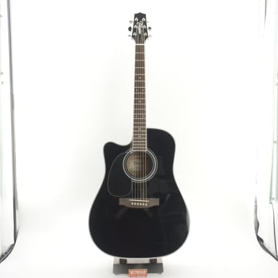 Takamine GTVEF341SC-LH Dreadnought Cutaway Electro Noire Lefty - Gloss Black image 14