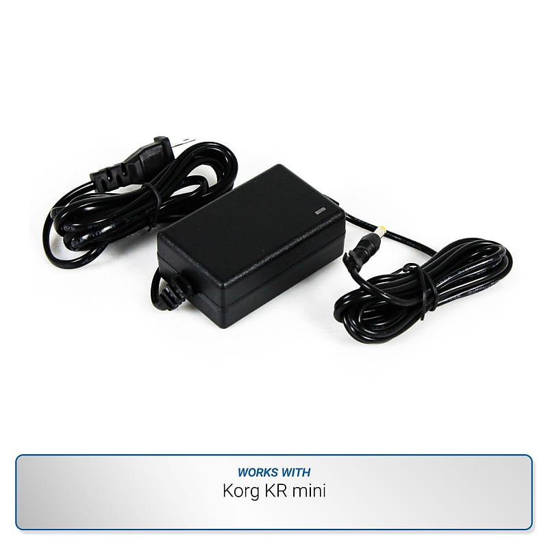 Korg 9V AC Power Supply Adapter for KR mini PSU Cord Cable image 1