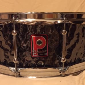 2005 Print Ad of Premier Modern Classic Snare Drums Craviotto, Hammered  Brass