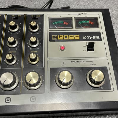 BOSS KM-6B ミキサー Boss KM-6B Mixer FOR SALE – Soundgas