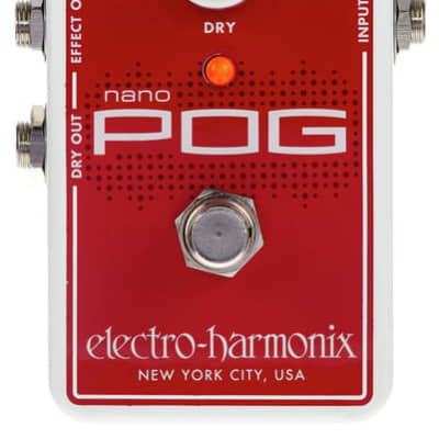 Electro-Harmonix NANO POG Polyphonic Octave Generator Pedal | Reverb