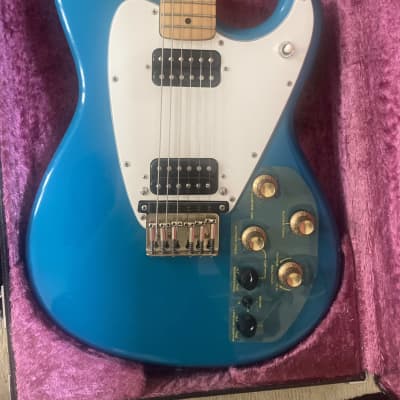 Blue Roland G-202 Controller and GR-300 Guitar Synth