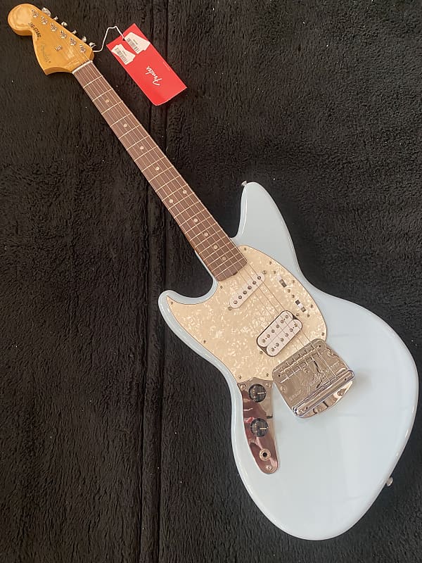 Fender Kurt Cobain Signature Jag-Stang Left-Handed Sonic Blue #MX21547266 (7lbs, 10.9oz) image 1