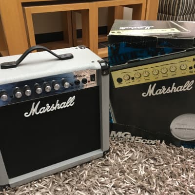 Marshall MG15CDR Silver Limited Edition (Signed) Silver | Reverb