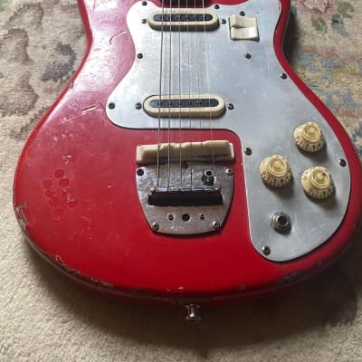 Guyatone LG-65 T LG-65 T 1960 Candy Apple Red image 2