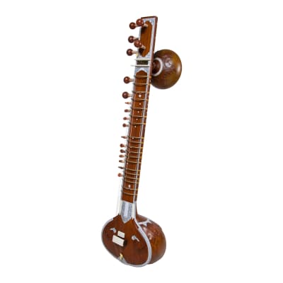 Banjira STRSN-L | Standard Sitar with Padded Gig Bag, Light Brown. New with Full Warranty!
