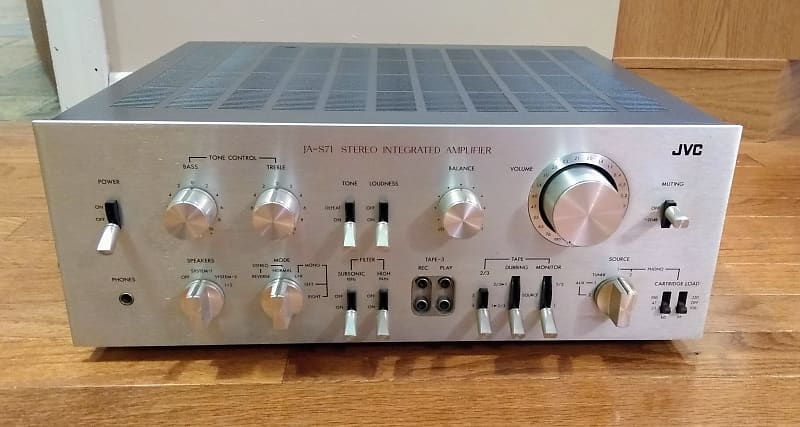 JVC JA-S71 Vintage Integrated Amp | Reverb