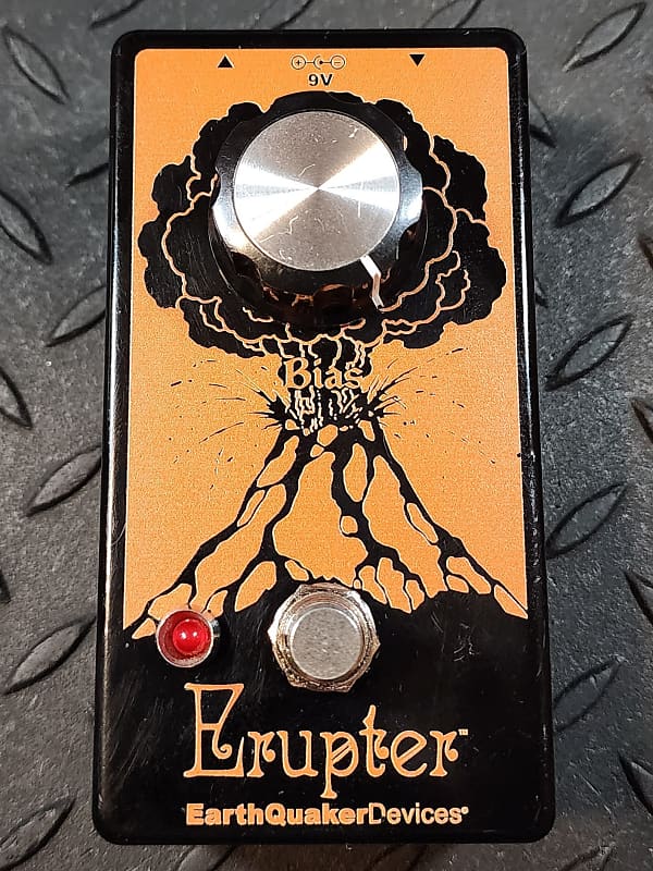 EarthQuaker Devices Erupter Ultimate Fuzz Tone 2017 - Present - Black /  Orange Print