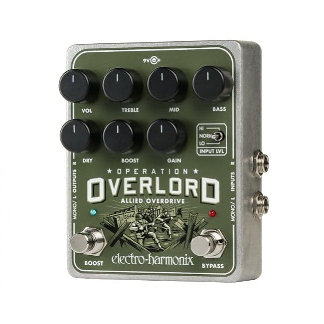 Electro-Harmonix EHX Operation Overlord Allied Overdrive Pedal