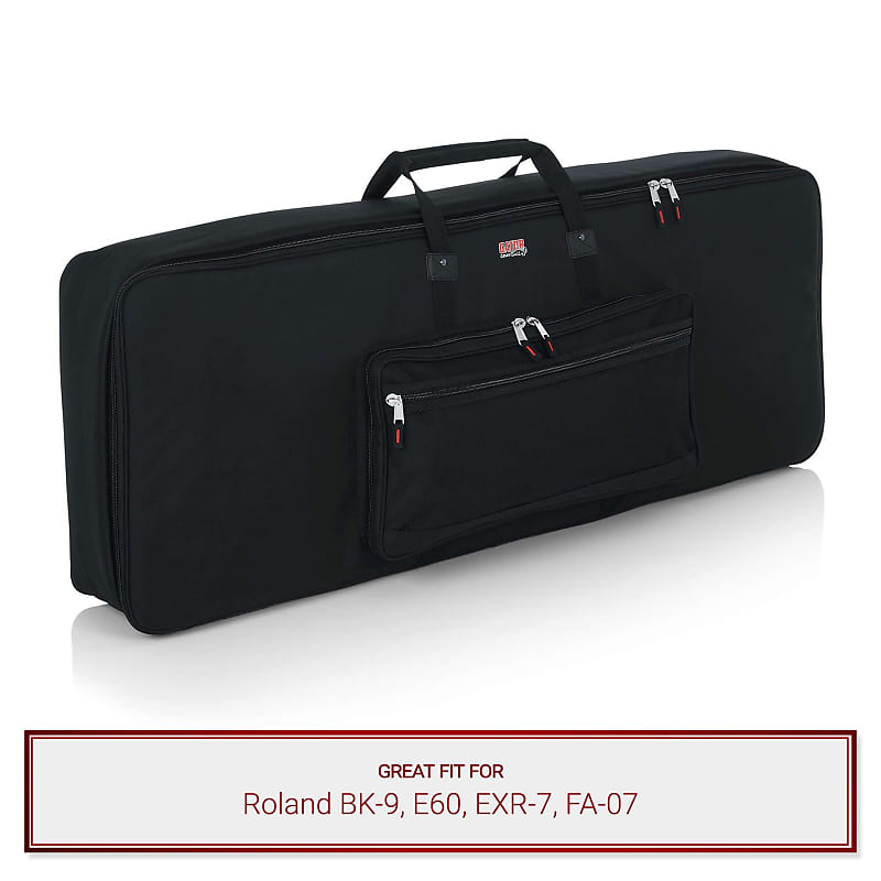 激安先着 Gator Cases Keyboard Gig Bag fits Roland BK-9, E60, EXR-7 鍵盤楽器