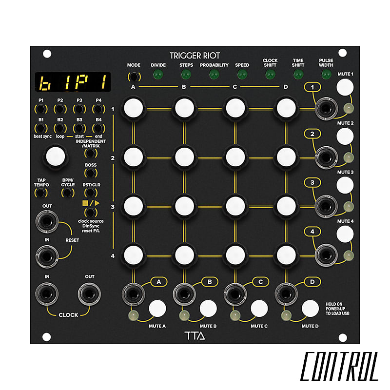 Tiptop Audio Trigger Riot Black