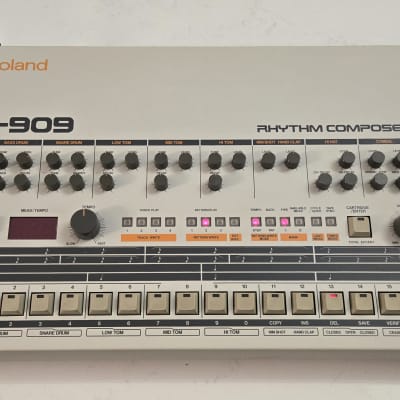 Roland TR-909 Rhythm Composer - Fully Serviced [SN 415783] - Free shipping US & Canada
