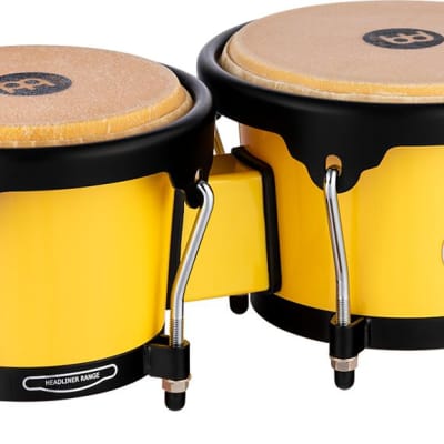 Meinl Percussion Journey Series Bongos - Illuminating Yellow image 1
