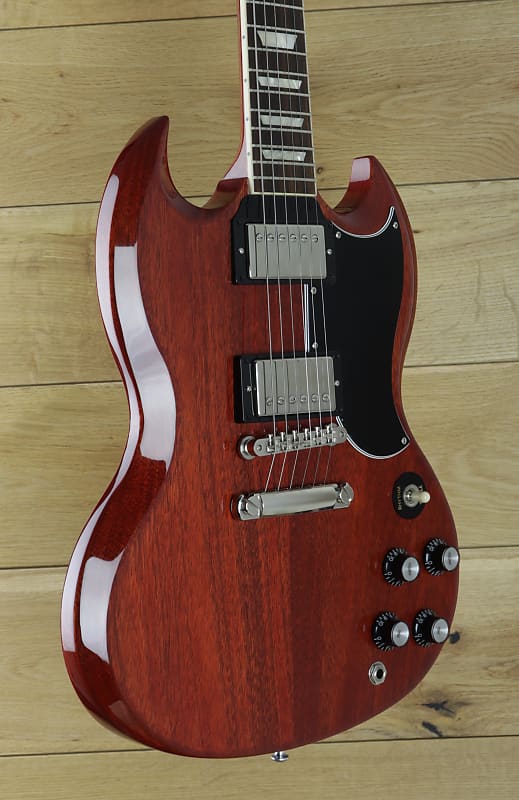 Gibson USA SG Standard 61 Vintage Cherry ~ Secondhand | Reverb Gibson USA SG Standard 61 Vintage Cherry ~ Secondhand | Reverb